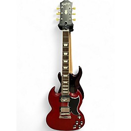 Used Epiphone SG Inspired by Gibson Red Solid Body Electric Guitar