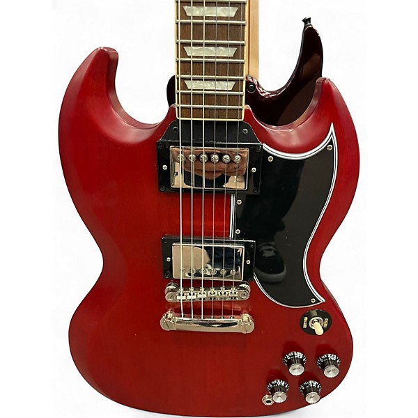 Used Epiphone SG Inspired by Gibson Red Solid Body Electric Guitar