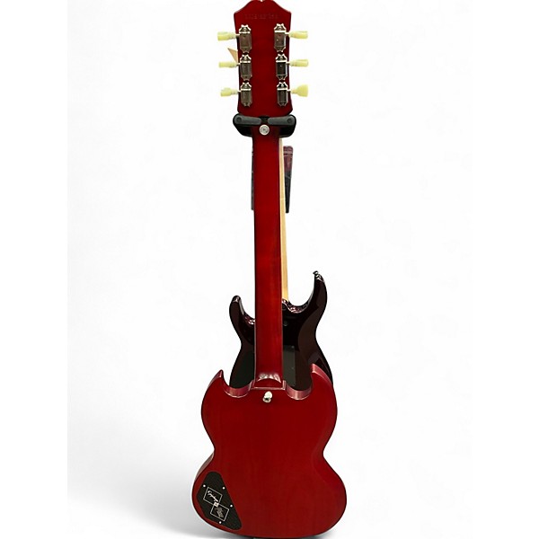 Used Epiphone SG Inspired by Gibson Red Solid Body Electric Guitar
