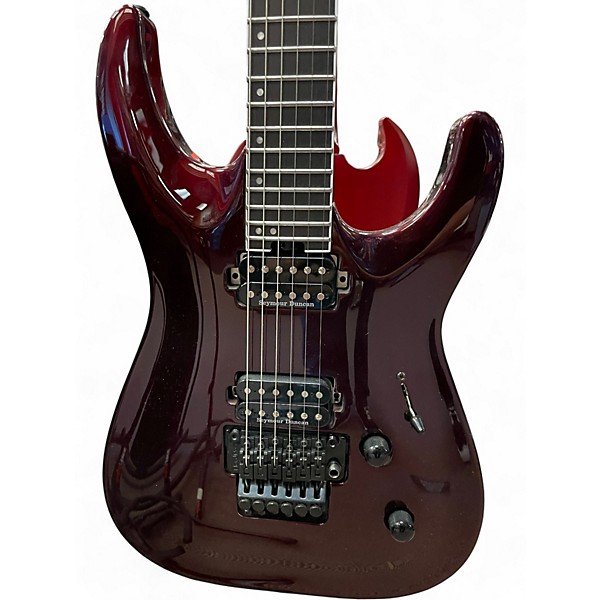 Used Jackson  Pro Plus SRS Dinky DKA Ox Blood  Oxblood Solid Body Electric Guitar