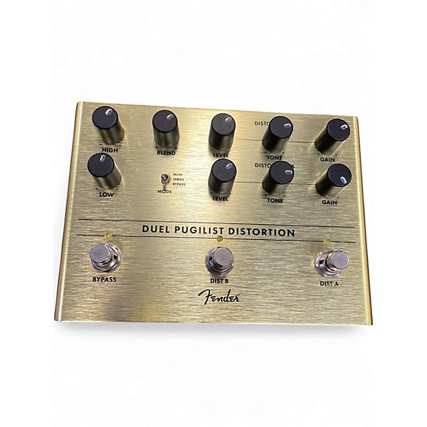 Used Fender DUEL PUGILIST DISTORTION Effect Pedal