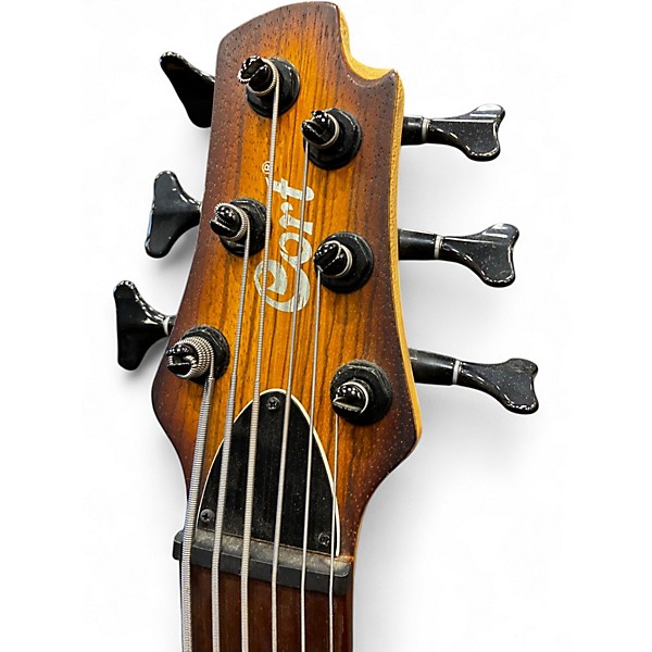 Used Cort C6 PLUS Desert Burst Electric Bass Guitar