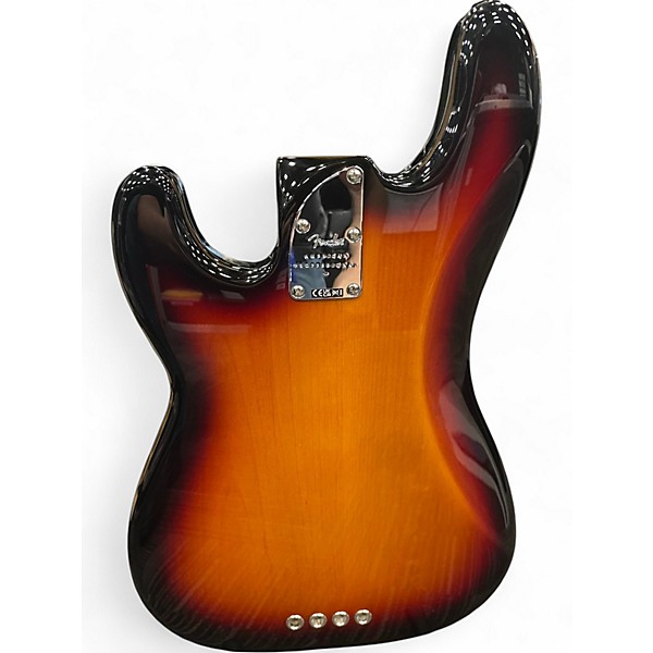 Used Fender American Professional II Precision Bass 3 Color Sunburst Electric Bass Guitar