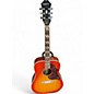 Used Epiphone Hummingbird 2 Color Sunburst Acoustic Guitar