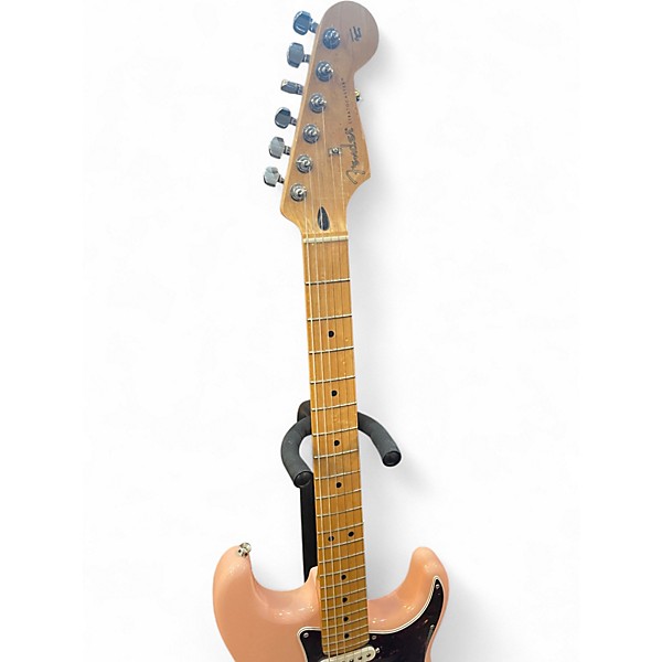 Used Fender Player Stratocaster Shell Pink Solid Body Electric Guitar