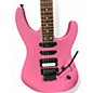 Used Jackson SLX Soloist PLATNUM PINK Solid Body Electric Guitar
