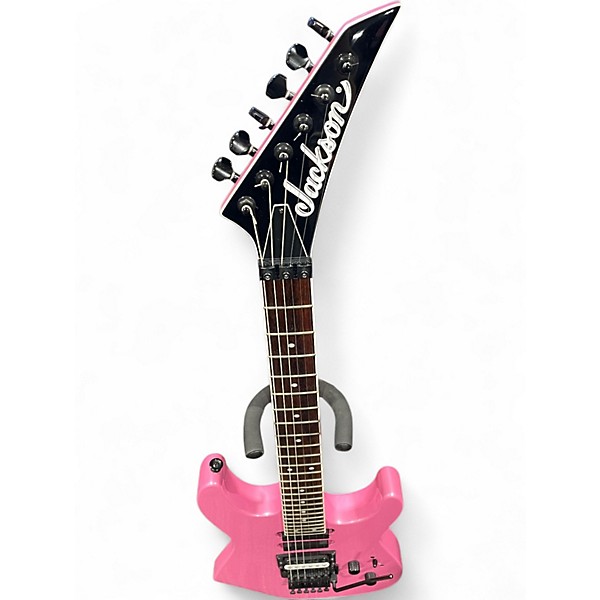 Used Jackson SLX Soloist PLATNUM PINK Solid Body Electric Guitar