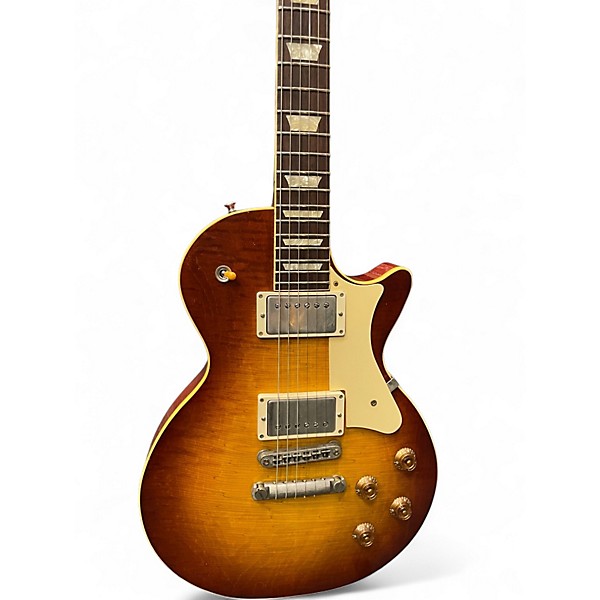 Used Heritage Aged Custom Core H-150 Tobacco Sunburst Solid Body Electric Guitar