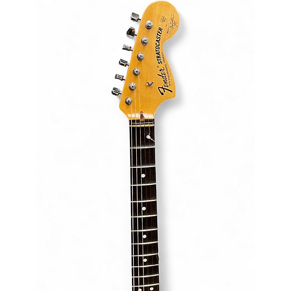 Used Fender YNGWIE MALMSTEEN STRAT Olympic White Solid Body Electric Guitar