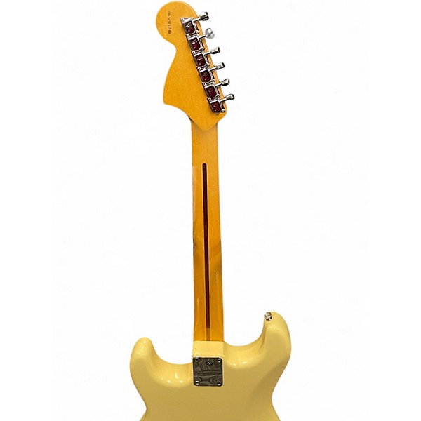 Used Fender YNGWIE MALMSTEEN STRAT Olympic White Solid Body Electric Guitar