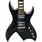 Used B.C. Rich Masterpiece Bich Trans Black Solid Body Electric Guitar