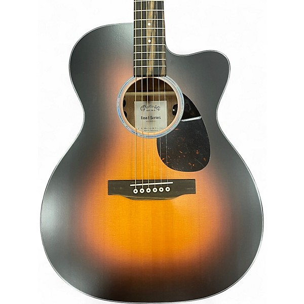 Used Martin OMC10E MODERN BURST Acoustic Electric Guitar
