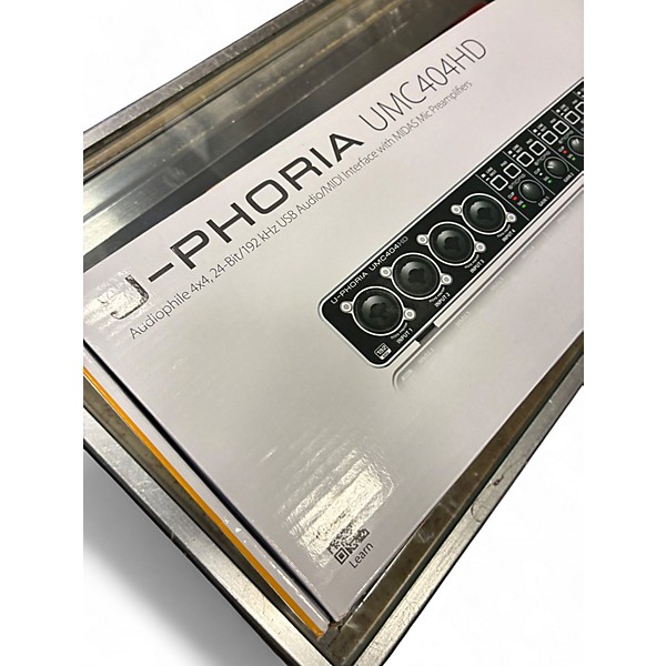 Used Behringer U-Phoria UMC404HD Audio Interface