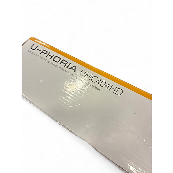 Used Behringer U-Phoria UMC404HD Audio Interface