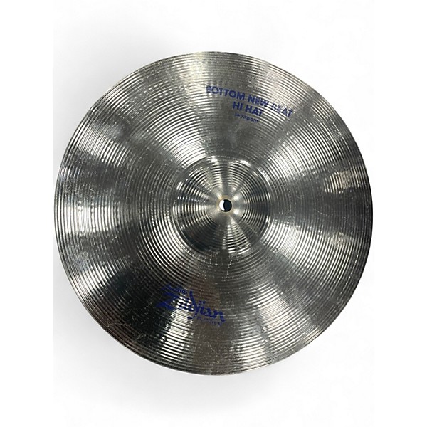 Used Zildjian 14in Avedis New Beat Platinum Hi Hat Pair Cymbal
