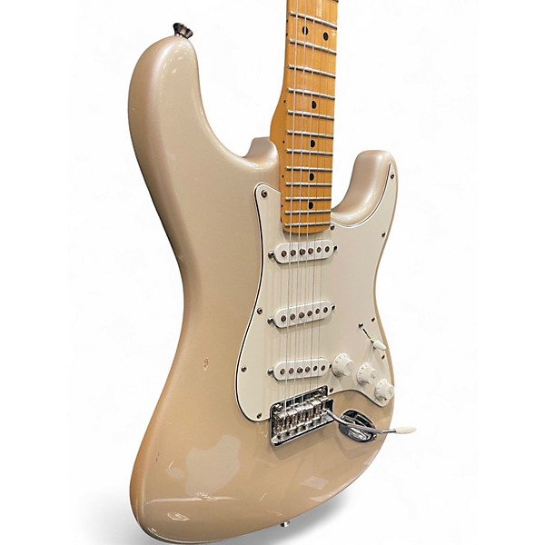 Used Fender American Standard Stratocaster Inca Silver Solid Body Electric Guitar