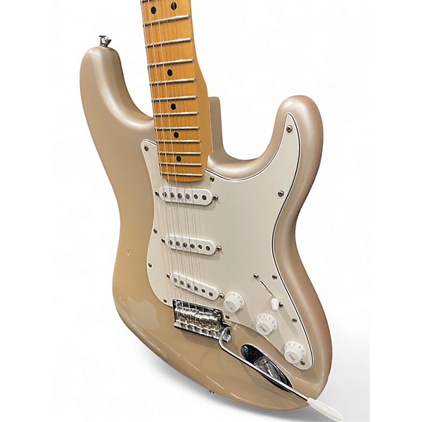 Used Fender American Standard Stratocaster Inca Silver Solid Body Electric Guitar