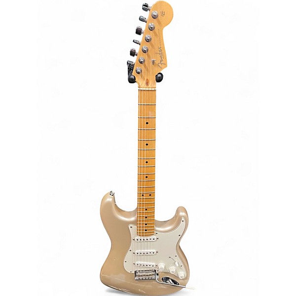 Used Fender American Standard Stratocaster Inca Silver Solid Body Electric Guitar