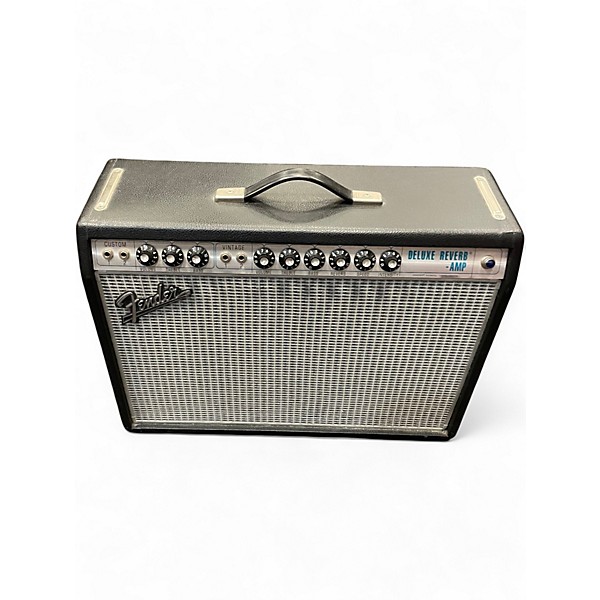 Used Fender 1968 Custom Deluxe Reverb 22W 1x12 Tube Guitar Combo Amp