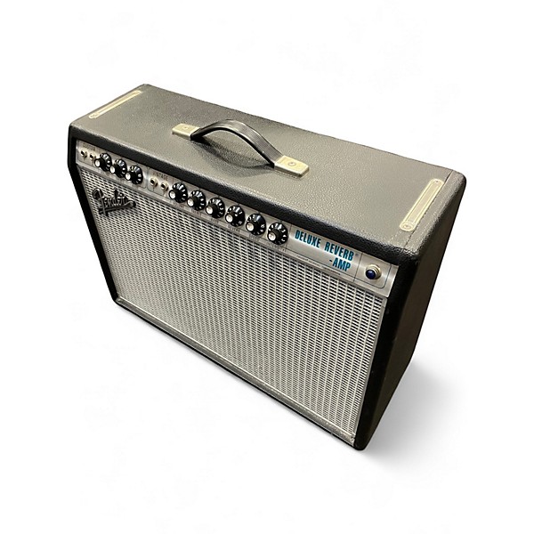 Used Fender 1968 Custom Deluxe Reverb 22W 1x12 Tube Guitar Combo Amp