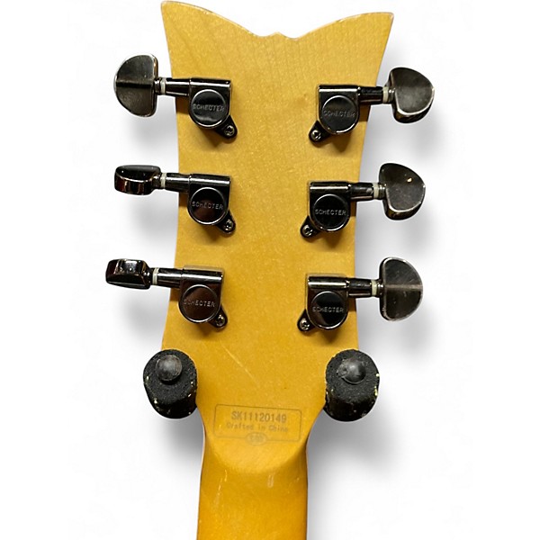 Used Schecter Guitar Research SGR Solo 6 Black Solid Body Electric Guitar