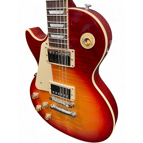 Used Gibson Les Paul Standard Left Handed Heritage Cherry Sunburst Electric Guitar
