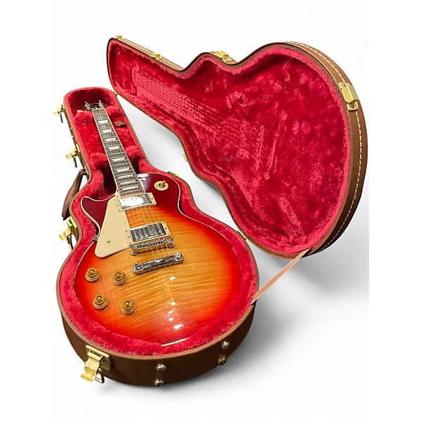 Used Gibson Les Paul Standard Left Handed Heritage Cherry Sunburst Electric Guitar