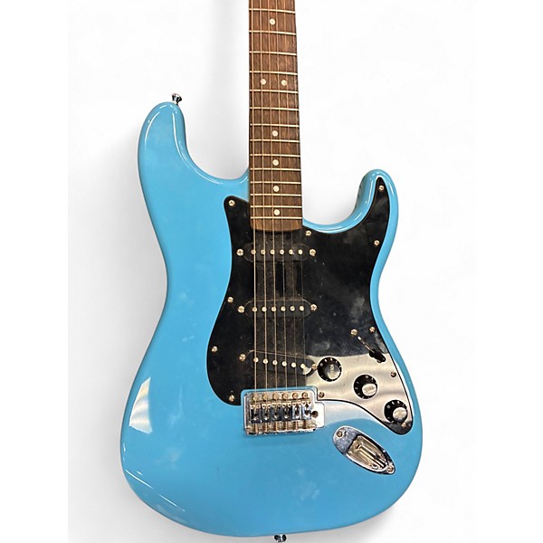 Used Squier SONIC STRATOCASTER BLUE Solid Body Electric Guitar
