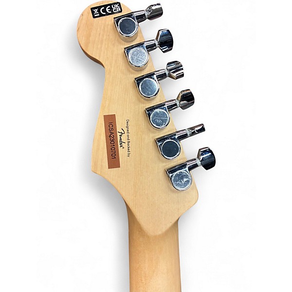 Used Squier SONIC STRATOCASTER BLUE Solid Body Electric Guitar