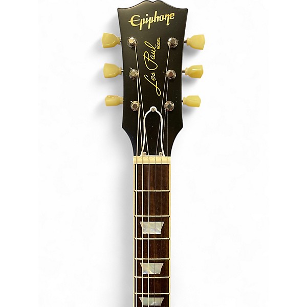 Used Epiphone 1959 LES PAUL REISSUE  WASHED BOURBON BURST Solid Body Electric Guitar