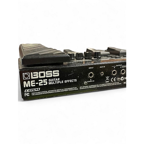 Used BOSS ME25 Guitar Multi Effect Processor