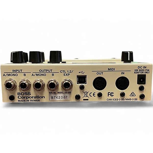 Used BOSS DD500 Digital Delay Effect Pedal