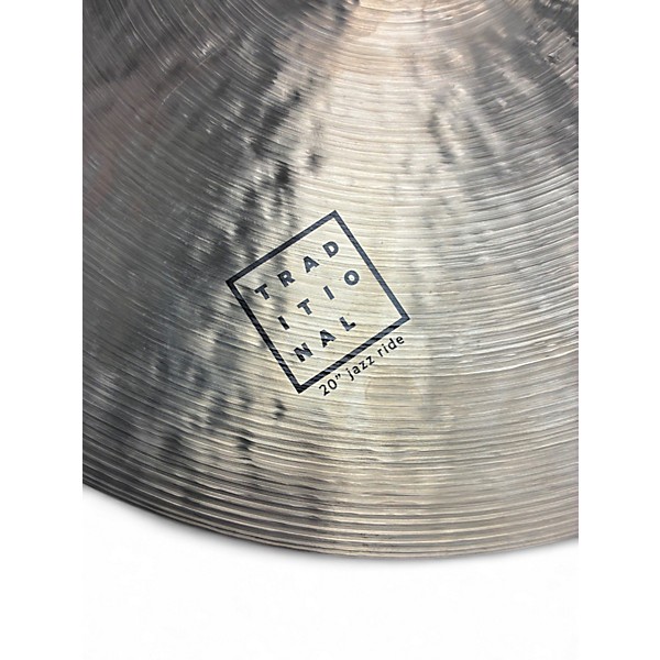 Used Istanbul Agop 20in Traditional Jazz Ride Cymbal