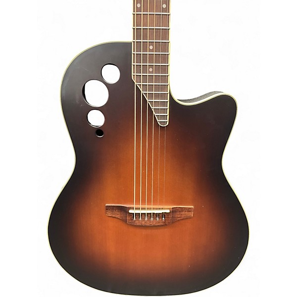 Used Applause AE447S Vintage Varnish Satin Acoustic Electric Guitar