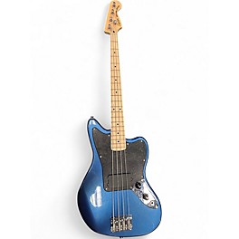 Used Squier AFFINITY JAGUAR Lake Placid Blue Electric Bass Guitar