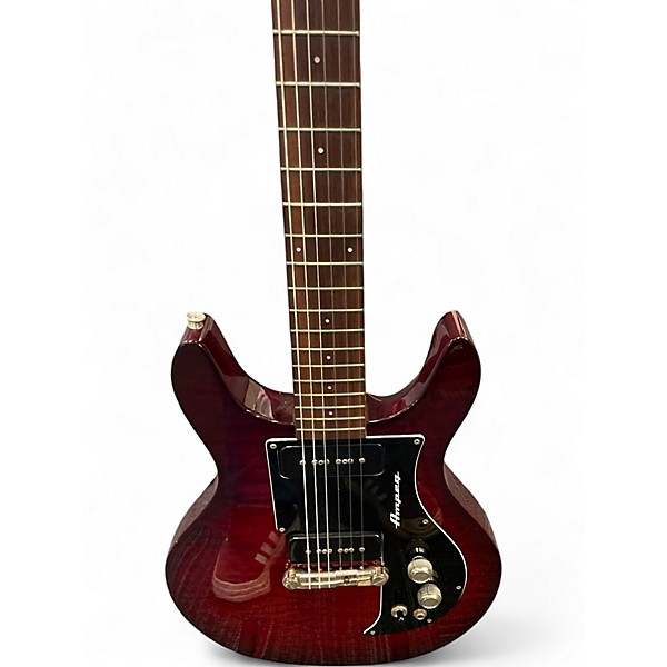 Used Ampeg AMG1 RED Solid Body Electric Guitar