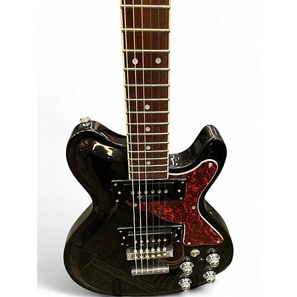 Used Eastwood SIDEJACK BLUESBENDER Black Solid Body Electric Guitar