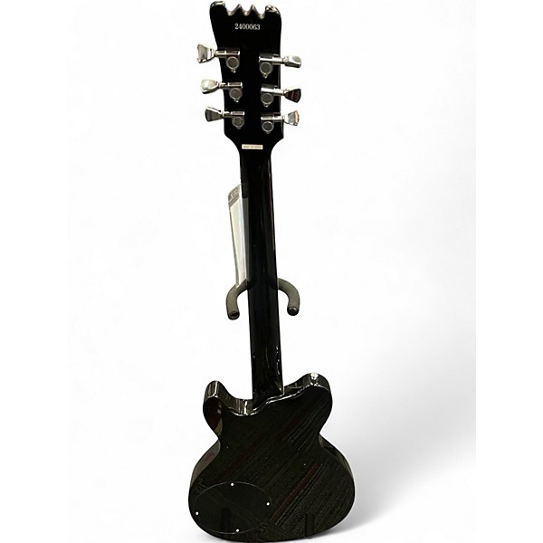 Used Eastwood SIDEJACK BLUESBENDER Black Solid Body Electric Guitar