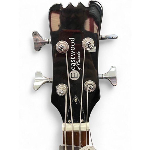 Used Eastwood BLACK WIDOW BASS BLACK Electric Bass Guitar