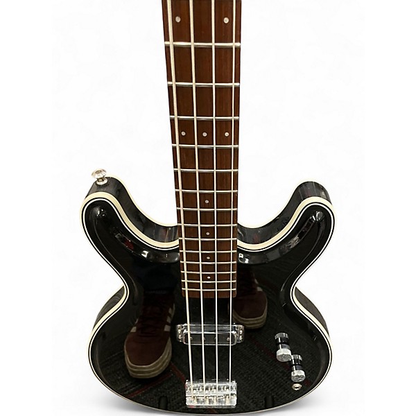 Used Eastwood BLACK WIDOW BASS BLACK Electric Bass Guitar
