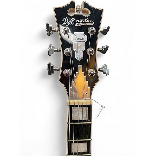 Used D'Angelico PREMIER SERIES CUTAWAY HH ATLANTIC WHITE Solid Body Electric Guitar