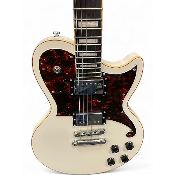 Used D'Angelico PREMIER SERIES CUTAWAY HH ATLANTIC WHITE Solid Body Electric Guitar