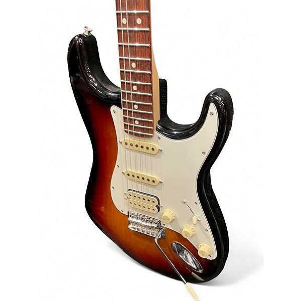 Used Fender American Performer Stratocaster HSS 3 Color Sunburst Solid Body Electric Guitar