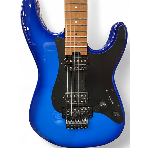 Used Charvel Pro Mod Plus Blue Burst Solid Body Electric Guitar