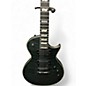 Used ESP LTD EC-2015 40th Anniversary See-Thru Black Satin Solid Body Electric Guitar