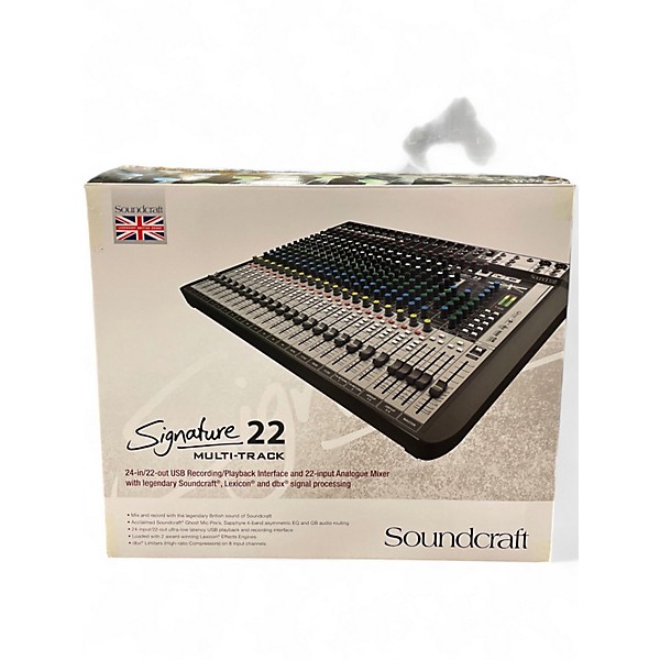 Used Soundcraft Signature 22MTK Digital Mixer
