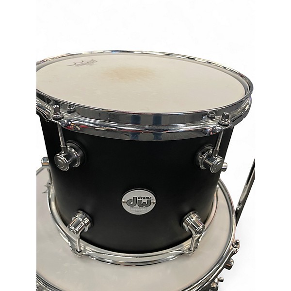 Used DW 3 Piece Design Series Black Drum Kit