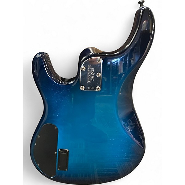 Used Ernie Ball Music Man Sterling 4 String Blue Burst Electric Bass Guitar