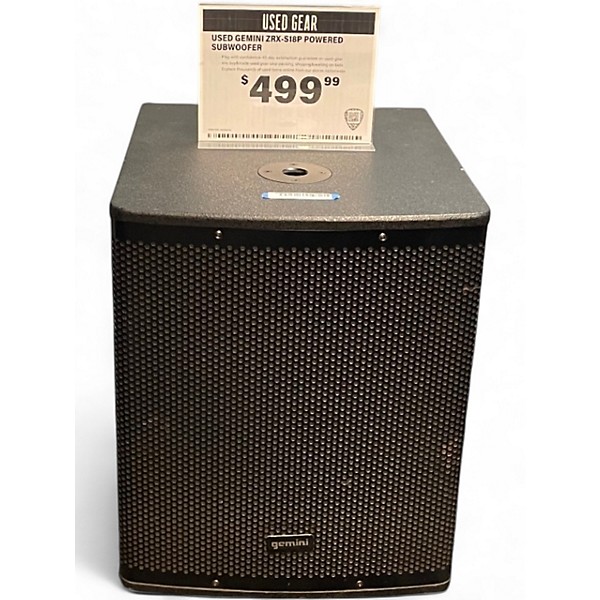 Used Gemini ZRX-S18P Powered Subwoofer