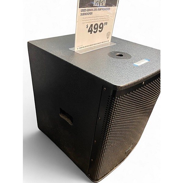 Used Gemini ZRX-S18P Powered Subwoofer
